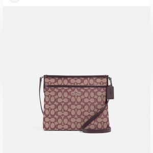 Coach File Crossbody In Signature Jacquard